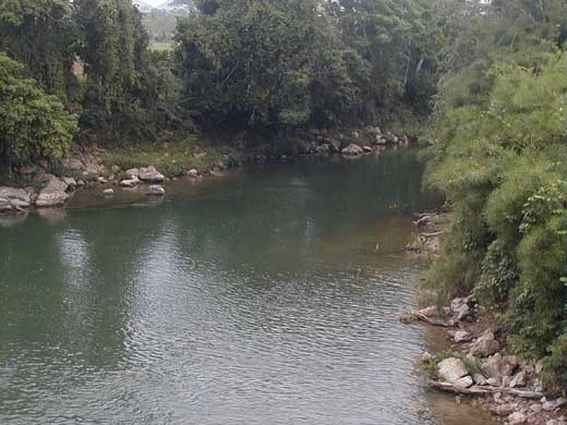 The Moho River in Belize's Toledo District